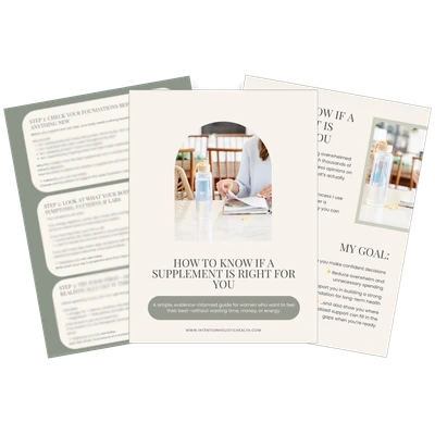 How to Know If a Supplement Is Right for You - Free Guide